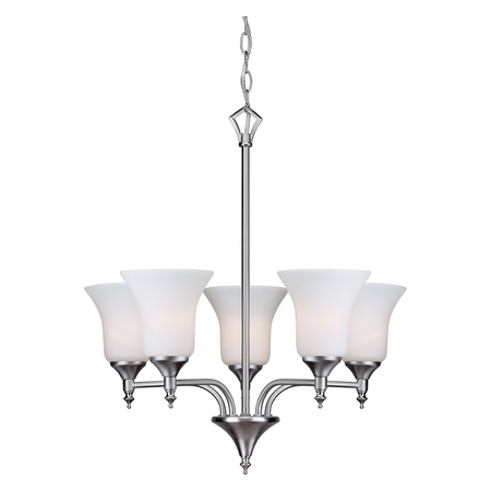 FORTE 5 Light Chandelier 2638-05-55